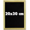 TrAdE Shop Traesio LAVAGNA NERA PER GESSETTO 20 X 30 CM LAVAGNETTA CASA UFFICIO SCUOLA