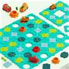 burgkidz Giochi da Tavolo per Bambini, Giochi di Società Logica dell'auto Elettrico