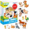 Magneti Fattoria Famiglia - 21 GRANDI Calamite Frigorifero - Giochi Educativi 1