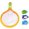 TrAdE Shop Traesio GIOCO BAMBINI VASCA DA BAGNO PISCINA RETINO PESCA PESCI CON 6 PESCIOLINI 6563031
