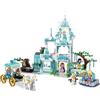 TrAdE Shop Traesio BLOCKS DREAM CASTLE COSTRUZIONI PER BAMBINI DIY CASTELLO FROZEN 8 SET ASSORTITI