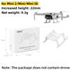 Does not apply BRDRC Carrello Di Atterraggio per DJI Mini 4K/Mini 2/Mavic Mini/Se Altezza Prote