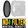 FILTRO NEUTRAL DENSITY ND4 FILTER ND 4 ADATTO A Samsung NX 85mm F1.4 ED SSA 67M