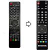 Majestic Telecomando compatibile per Nordmende ND65KS4000J già programmato