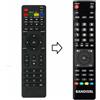 Majestic Telecomando compatibile per STREAM SYSTEM BM32C1 già programmato