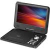 TREVI Lettore DVD portatile 9" MPEG4 MP3 Scheda SD Telecomando PDX 1409 0140900 TREVI