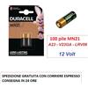 DURACELL 100 pile batterie DURACELL MN21 12 V x telecomandi cancello, auto, allarme