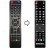Majestic Telecomando compatibile per Nordmende ND32N2000J già programmato