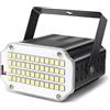 Does not apply 48 Led Strobo Discoteca Luce Stroboscopica Ritmo Musica per Casa, Mini Led Strob