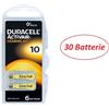 Duracell 30 pile batterie DURACELL 10 PR70 per apparecchi acustici protesi acustiche