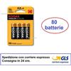 Kodak 80 batterie AA Stilo Alcaline KODAK Xtralife