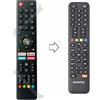 Bandi Elettronica 1396* Telecomando compatibile per TEKLIO TK 40FSA11