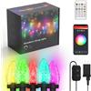 Tuya Stringa di luci natalizie Diamond S Stringa di luci di Natale Strawberry Tuya Smart WiFi da Esterno con Alexa Google