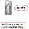 VARTA 16 batterie VARTA CR123 CR17345 CR123A LITIO 3V x Softair allarme antifurto