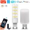 Tuya Lampadina Smart WiFi G9 LED Corn CC Lampadina Smart G9 Tuya WiFi+BT CCT 2700-6000K Dimmerabile LED Corn 4W/4.5W