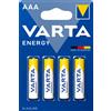 Varta 200 pile batterie ministilo AAA alcaline VARTA Energy (50 blister da 4pz)