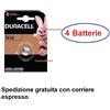 Duracell 4 pile batterie DURACELL DL1616 CR1616 litio 3V