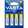 VARTA 80 pile batterie AAA ministilo alcaline VARTA Energy (20 blister da 4 pz)