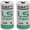 Saft 2 batterie Litio SAFT 2/3A 17330 3,6V