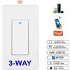 Tuya Interruttore Push Smart WiFi a 3 Vi Tuya Interruttore Smart WiFi a 3 Vie 100/120V con Pulsante per scatola 503