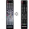 NordMende Telecomando compatibile per Nordmende ND24N2100C già programmato