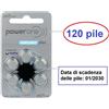 Power-One 120 pile Power one Implant plus 675 PR44 per impianto cocleare Cochlear