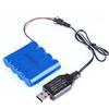 Does not apply Batteria Ricaricabile AA Ni Cd 4.8V 2000Mah Batteria Ni-Cd Con Set Di Caricabatt