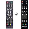 Akai Telecomando compatibile per AKAI AKTV4621A già programmato
