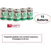Saft 15 batterie SAFT LS14250 3,6V Li/SoCl2 1/2 AA mezza stilo