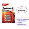 Panasonic 12 pile batterie AAA ministilo PANASONIC PRO POWER