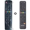 Audiola 1786 TELECOMANDO COMPATIBILE (NON ORIGINALE) PER AUDIOLA TVDB 839 LED
