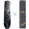 Telefunken 1889 TELECOMANDO COMPATIBILE (NON ORIGINALE) PER TELEFUNKEN TE 24275 B30