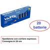 VARTA 20 batterie AA Stilo Alcaline Industrial Pro VARTA