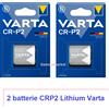 VARTA 2 batterie Litio CRP2 CR P2 CR 223 6V VARTA