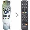 CLARKE-TECH 0858 TELECOMANDO COMPATIBILE (NON ORIGINALE) PER CLARKE-TECH C-TECH 3100 PLUS