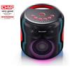 SHARP PS-919(BK)SPEAKER BLUETOOTH PORTATILE TWS 130W USB AUX IPX5 GIOCO LUCE LED