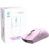 MSI (Micro-Star International) MSI FORGE GM340 W Mouse da gioco wireless rosa viola 57 g Tri-Mode 12000 DPI