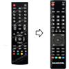 Xoro Telecomando Compatibile per Xoro HRK-8910HBB+
