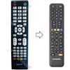 Bandi Elettronica * Telecomando compatibile per Q.BELL QT32A02 come in foto