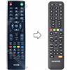 miia 1944 TELECOMANDO COMPATIBILE (NON ORIGINALE) PER MIIA MTV-B24LEFHD-DVD