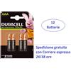 Duracell 12 batterie AAA ministilo ricaricabili Ni-MH DURACELL 750 mAh DC2400 VALUE