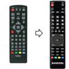 Xoro Telecomando Compatibile per Xoro HRS-3500