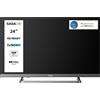Saba TV 24 Pollici HD Ready LED DVBT2/C/S2 HEVC MAIN10 Classe E Grigio SA24M10 SABA