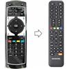 FUBA TELECOMANDO COMPATIBILE (NON ORIGINALE) PER SATELLITARE FUBA ODE 712 HD TIVU
