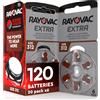 Does not apply 120 Batterie per Apparecchi Acustici Rayovac Misura Extra 312 Sound Fusion Techn