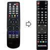 xoro Telecomando Compatibile per Xoro 9500 IP