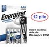 Energizer 12 batterie pile AAA ministilo Litio Energizer Litio L92