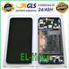 Huawei DISPLAY TOUCH LCD ORIGINALE FRAME + BATTERIA HUAWEI P30 LITE MAR-LX1A 48 MP BLU