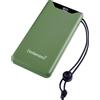 Intenso Powerbank Batteria Portatile F10000 10000mAh Usb-C Verde 7332037 Intenso
