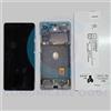 Samsung LCD DISPLAY SAMSUNG S20 FE G780F WHITE CLOUD WHITE ORIGINALE CON FRAME